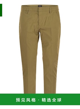 香港直邮DONDUP 男士休闲裤 UP518PSE025UPTD022 SS2025 黄色