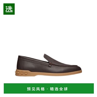 【99新未使用】香港直邮Valentino LEISURE FLOWS徽标粒纹便鞋 YS