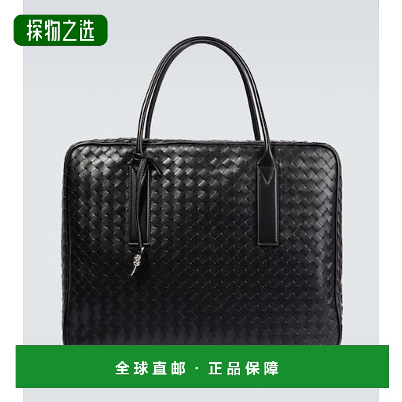 1h可退 香港直邮Bottega Veneta 葆蝶家 男士 Getaway 大号编织旅