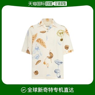 衬衫 香港直邮Jil Sander 图案短袖 J47DL0143J65196