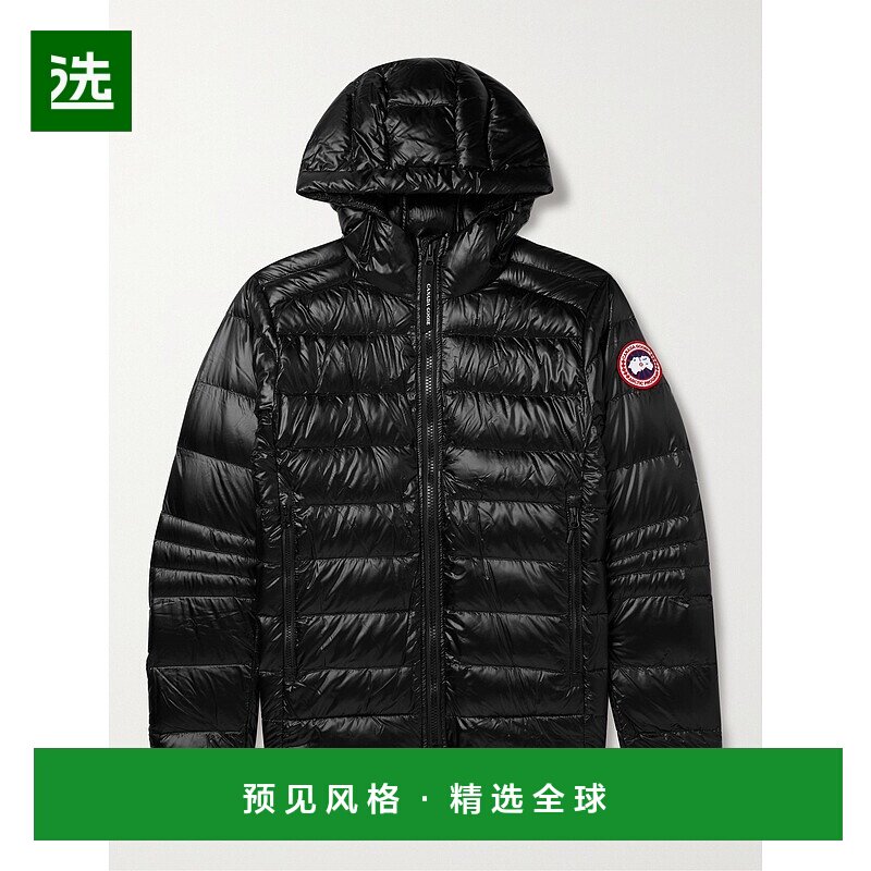 香港直邮Canada Goose 加拿大鹅 男士 Crofton 修身再生尼龙防撕