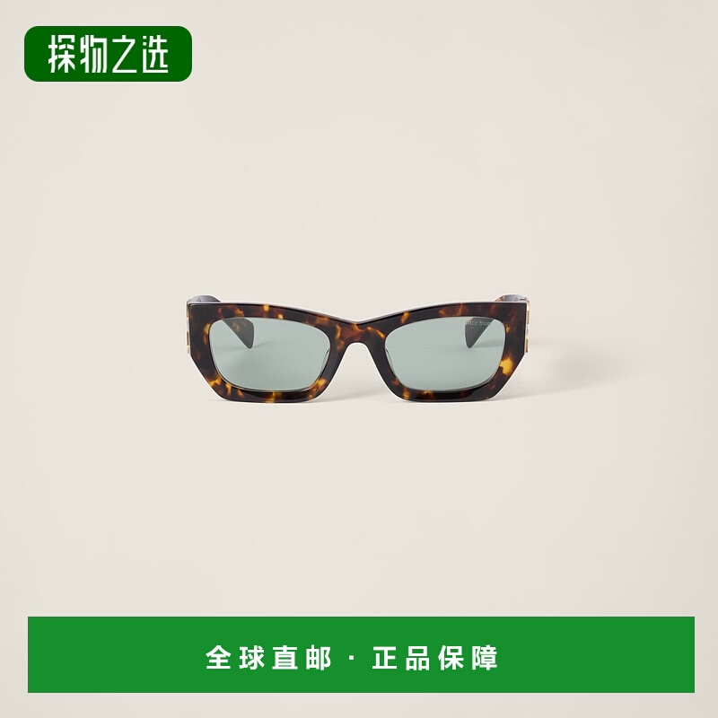 欧洲直邮MIU MIU (2025新品) Miu Glimpse 太阳镜缪缪方形