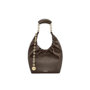 欧洲直邮LOEWE (罗意威) 女士 小号纳帕羊皮革 Squeeze 手袋