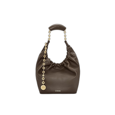 欧洲直邮LOEWE (罗意威） 女士 小号纳帕羊皮革 Squeeze 手袋