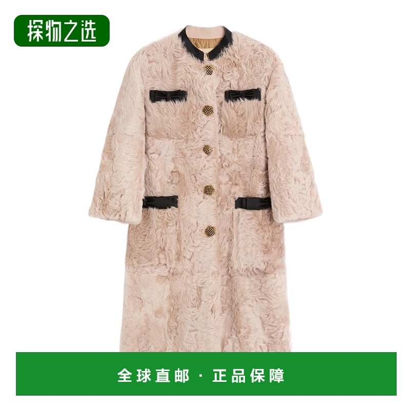 香港直邮Valentino 长袖皮草 BNB06G9G8