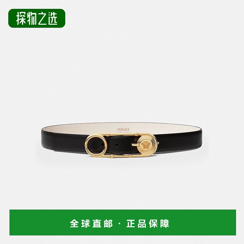 欧洲直邮VERSACE 范思哲 25秋冬 1005786-DV3T_1B00V 女士 腰带 S