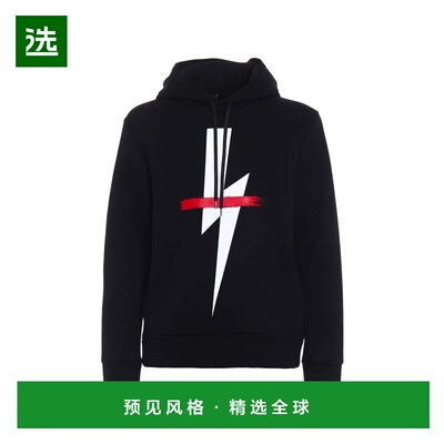 香港直邮NEIL BARRETT 男士卫衣 PBJS331CB514C1495BLACK