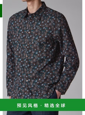 香港直邮PAUL SMITH 男士衬衫 M2R687UT2249879 AW2025 黑色