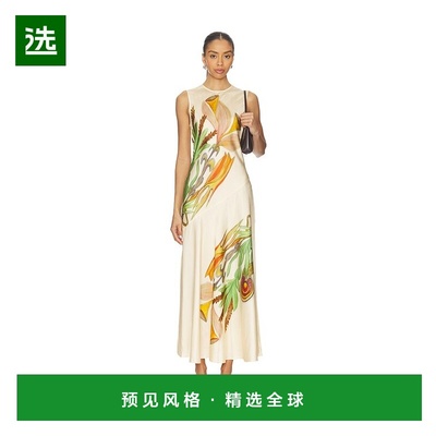 1h可退 香港直邮ULLA JOHNSON 女士 Gaea 连衣裙 PS260153长裙