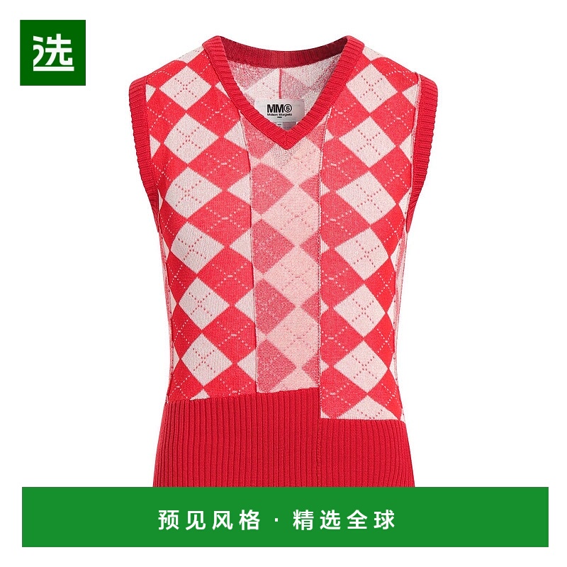香港直邮Mm6 Maison Margiela 马丁·马吉拉 MM6 男士 无袖毛衣