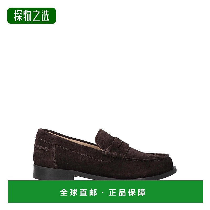 香港直邮THEORY 希尔瑞 女士 乐福鞋 brown棕色 舒适时尚