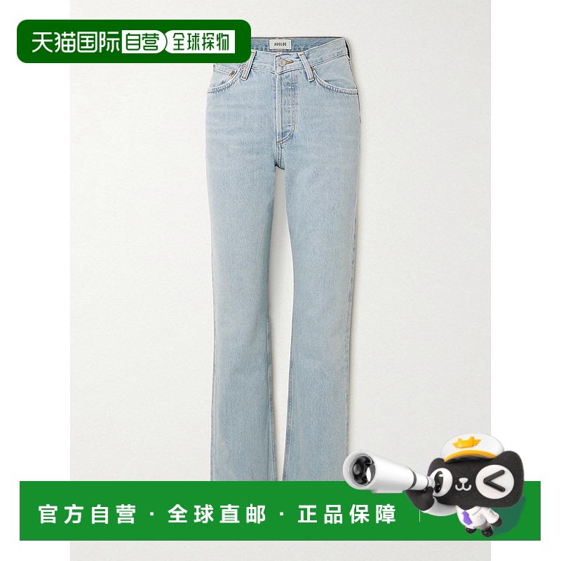 1h可退 香港直邮AGOLDE 女士 Kelly 高腰直筒牛仔裤 A2291141REPL