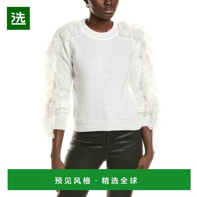 1h可退 【美国直邮】MILLY女士毛衣 罗纹套头女装 流行穿搭 休闲