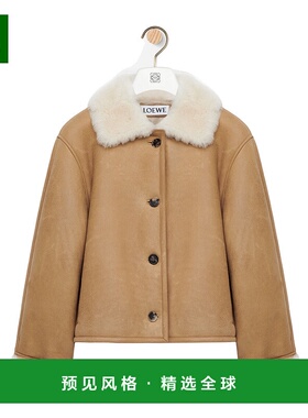 香港直邮Loewe 长袖皮夹克 S359Y2SL36皮草