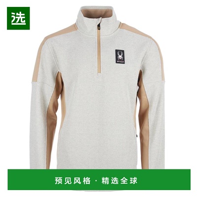 1h可退 【美国直邮】Spyder 男士 Mendoza 半拉链卫衣 舒适透气保