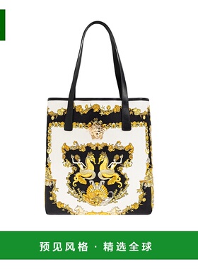 香港直邮Versace 双手柄托特包 10200041A14991范思哲手提包
