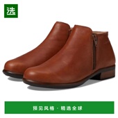 美国直邮 面 Naot 女士时装 1h可退 真皮与绒面革鞋 Helm 靴 舒