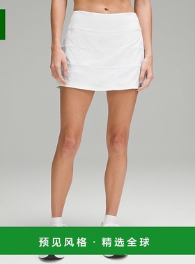 1h可退 欧洲直邮LULULEMON露露乐檬 Pace Rival中高腰长裙半身裙