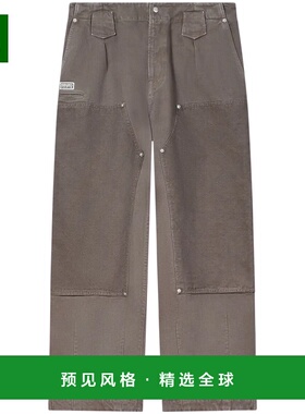 1h可退 香港直邮KENZO 男士休闲裤 FF65PA2469GU92 AW2025 棕色