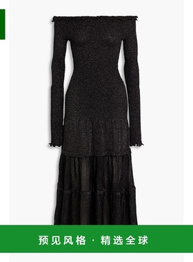 1h可退 香港直邮ALTUZARRA 约瑟夫·奥图扎拉 女士 Polly 露肩金