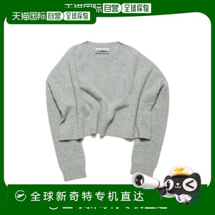 A60518短款 羊毛羊绒圆领毛衣 Studios 香港直邮Acne