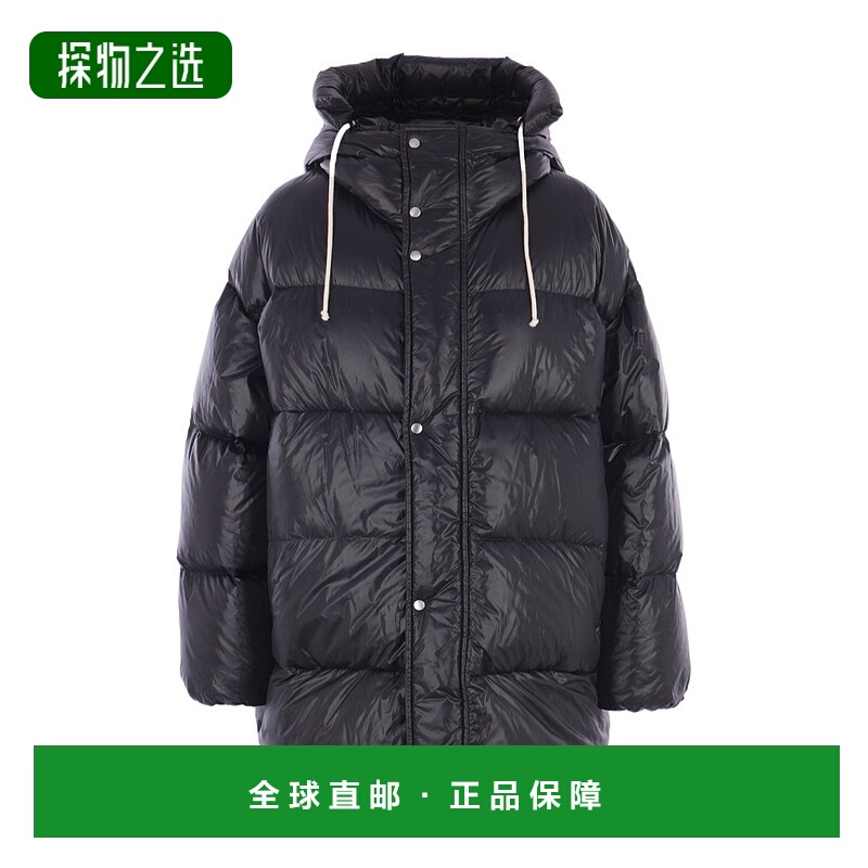 香港直邮Jil Sander 长袖连帽羽绒服 J47AF0158J-70007鹅绒