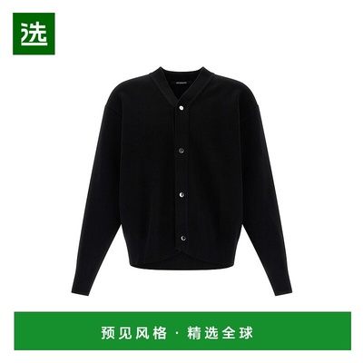 香港直邮Jacquemus 男士 'Le Doppio' 针织开衫 24HCDM00292BK001