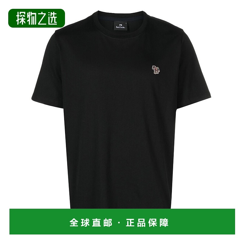 香港直邮Paul Smith 男士 By and Polos T恤黑色T恤 M2R011RKZEBR