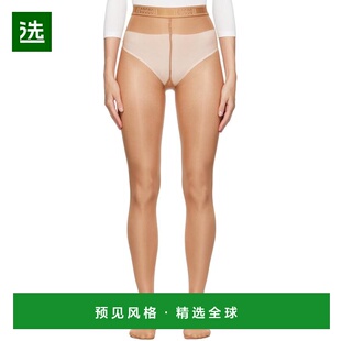 1h可退 【美国直邮】Wolford 米色 Neon 40 连裤袜 女士内衣 短袜