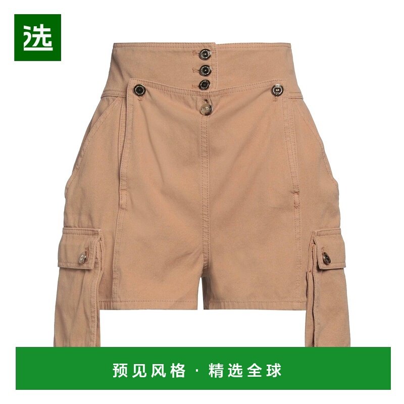 1h可退 香港直邮Elisabetta Franchi 女士 短裤 brown棕色 舒适时,女装/女士精品,休闲裤,淘宝优惠券,粉丝福利购,淘宝优惠卷