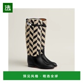 欧洲直邮HERMES 爱马仕 1h可退 25秋冬 H252189Z 女士 高筒靴