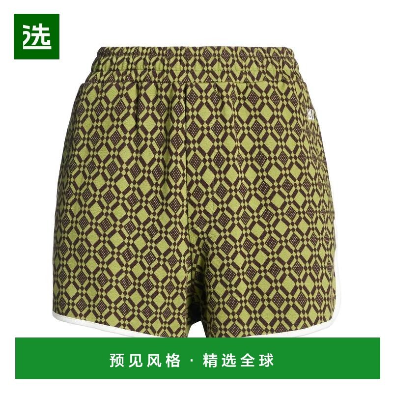 1h可退 香港直邮Wales Bonner 女士 短裤 green绿色 舒适时尚,女装/女士精品,休闲裤,淘宝优惠券,粉丝福利购,淘宝优惠卷