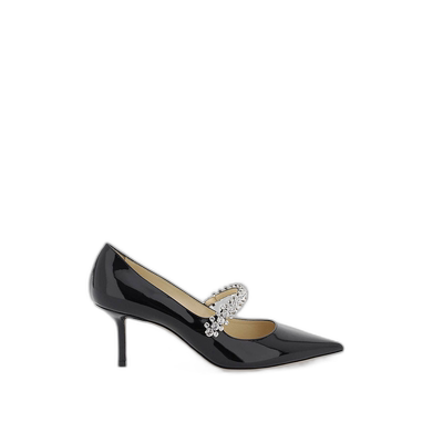 1h可退 欧洲直邮JIMMY CHOO 女士高跟鞋BINGPUMP65PATBLACK单鞋