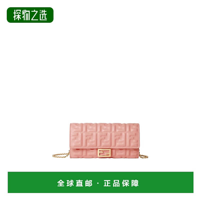 香港直邮Fendi Baguette  FF 图案钱包 8M0365AAJD