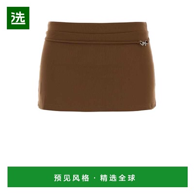 香港直邮GIMAGUAS 女士半身裙 CAROLINAMINISKIRTBROWN SS2025