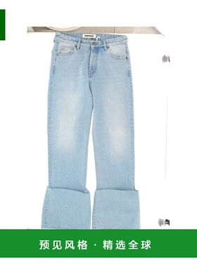 香港直邮DARKPARK 女士牛仔裤 WTR33DBL01W051 SS2024 蓝色 腰带