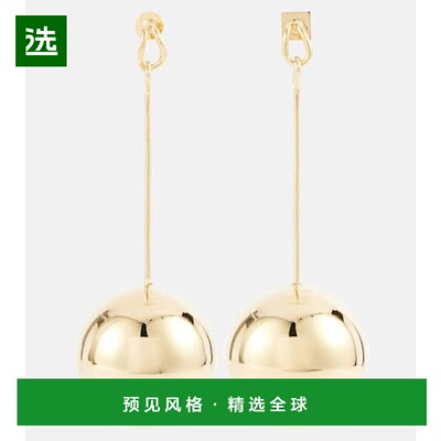 香港直邮Jacquemus 女士 Les Grandes Boucles Nodo 耳环配饰