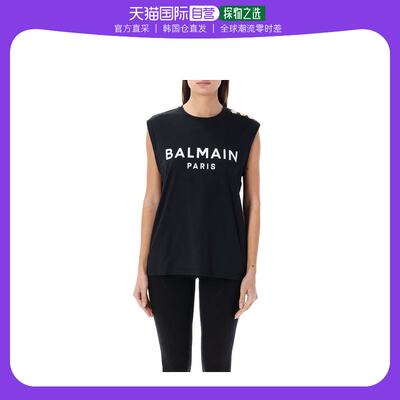 韩国直邮BALMAIN24SS短袖T恤女24PCF1ED001BB02 EABNERO