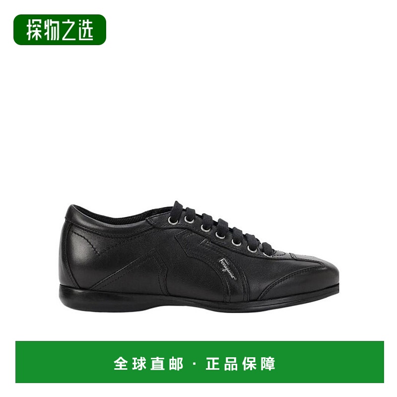 香港直邮Salvatore Ferragamo 徽标系带休闲运动鞋 0514672