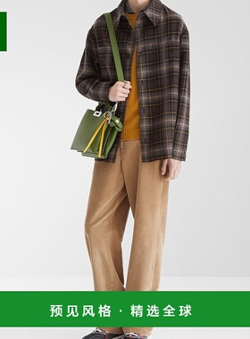 香港直邮Fendi 单排扣 Go-To 格纹夹克 FW1307ATEE