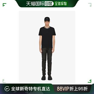 欧洲直邮GIVENCHY 男士 T恤 纪梵希 LOGO刺绣修身