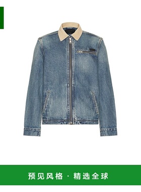 1h可退 香港直邮Allsaints 男士 Rothwell 牛仔布夹克 M030OD