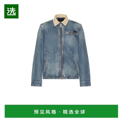 1h可退 香港直邮Allsaints 男士 Rothwell 牛仔布夹克 M030OD