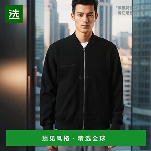 M09HM 2023年春季 韩国直邮HELMUT LANG飞行员夹克羊毛混纺夹克男士