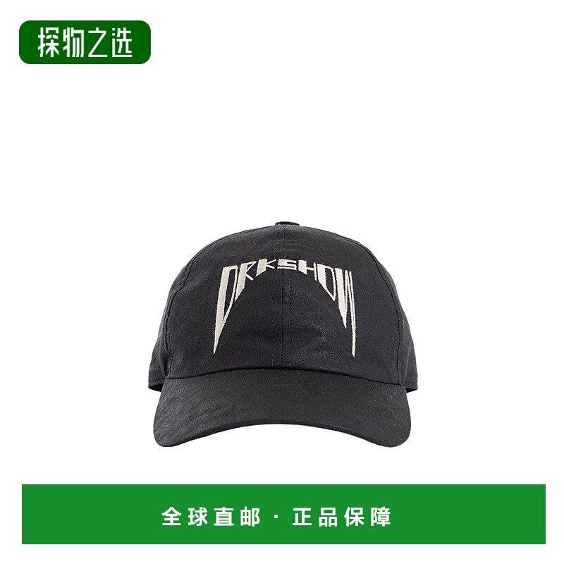香港直邮Rick Owens Drkshdw 弯檐鸭舌帽 DA01E3478PFEM10