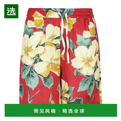 香港直邮Drole De Monsieur 男士短裤 GBS158LI005RDRED AW2024