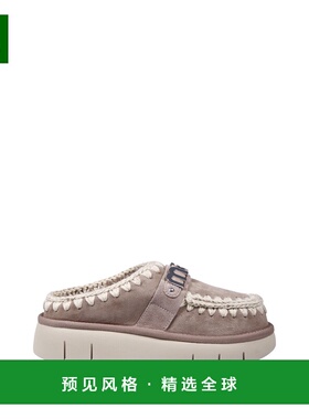 香港直邮MOU 女士靴子 FW531001AELGRY CO 灰色 'Bounce clog' sa