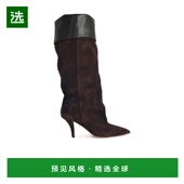 女士靴子 香港直邮PARIS TEXAS PX1685XV0SNCIOCCOLATOBLACK