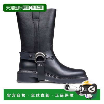 香港直邮Marine Serre 圆头短筒靴 WFW045ARLEA0017