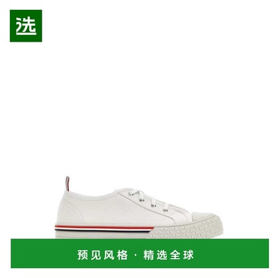 香港直邮THOM BROWNE 男士拖鞋 MFD253AF0102100 CO 白色 COLLEGI